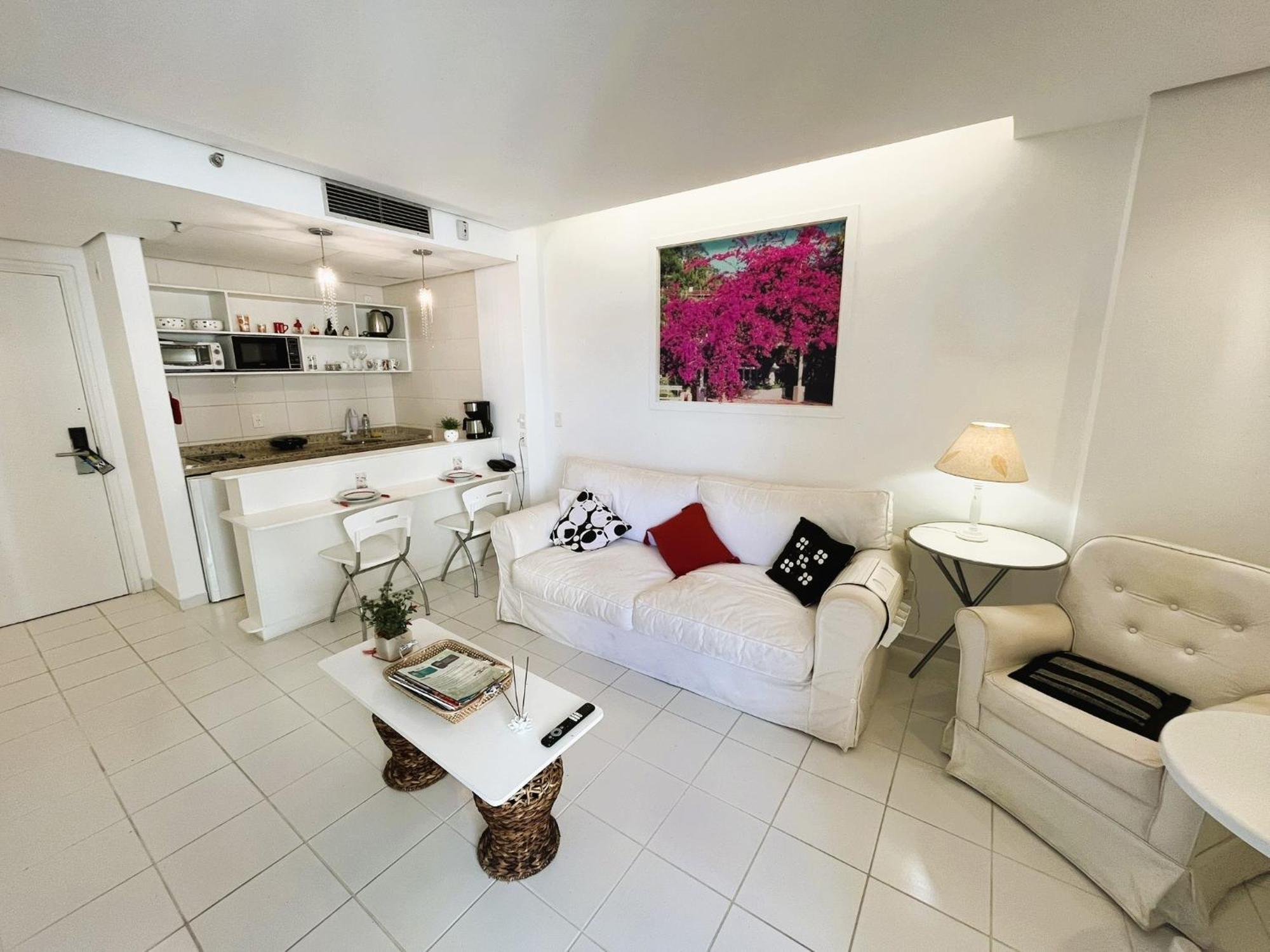 Apartment Flat Em Frente Ao Mar Com Piscina Varanda E Ac *