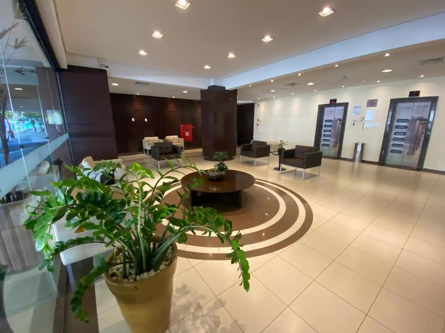Apartamento Flat Em Frente Ao Mar Com Piscina Varanda E Ac Santos (Sao Paulo)